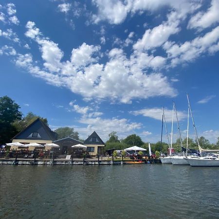 Ausflugsrestaurant & Pension Aalbude & Hausflossvermietung 15 Ps Am Kummerower See-Verchen Dargun Kültér fotó